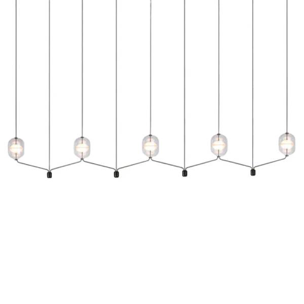 Indre Linear Pendant Lamp B4 by Rakumba Pendant Lamps